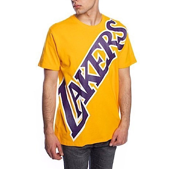 Mitchell & Ness Other - Mitchell & Ness Big Face Tee Los Angeles Lakers